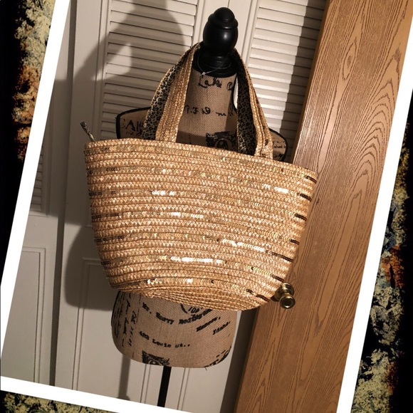 Handbags - SEQUINS STRAW PURSE ❤️❤️❤️❤️